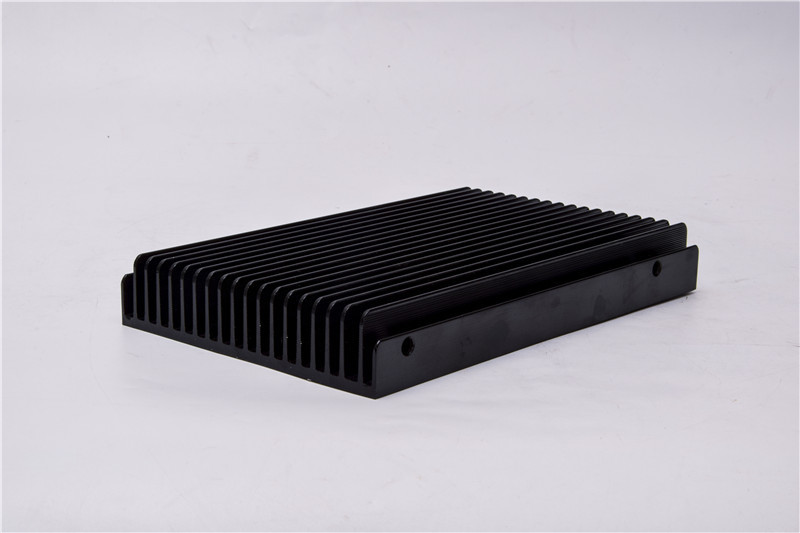 160x36黑型材散热器
